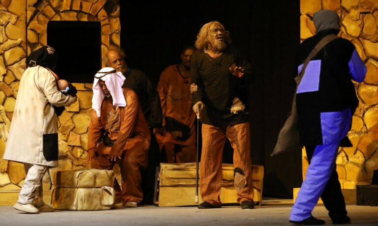 Libya's theatre stages comeback after years of turmoil in divided