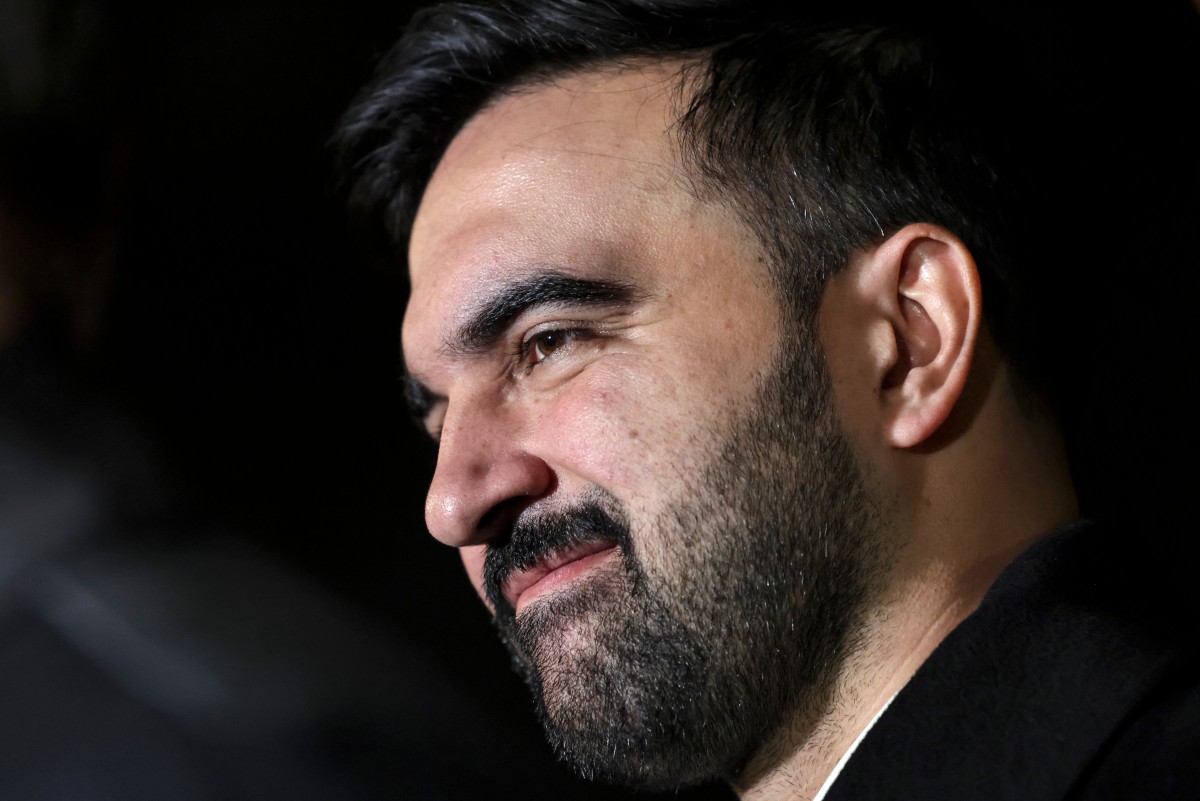 Democratic New York City mayoral candidate Zohran Mamdani speaks during a campaign event in New York on November 3, 2025. AFP